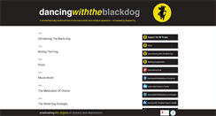 Desktop Screenshot of dancingwiththeblackdog.com